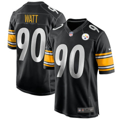 T.J. Watt Pittsburgh Steelers Game Jersey Black | Nike for Sale
