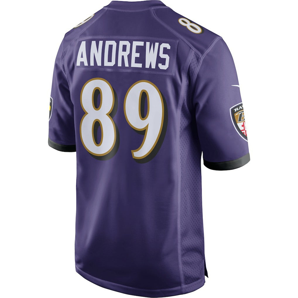 Mark Andrews Baltimore Ravens Game Jersey Purple | Nike for Sale