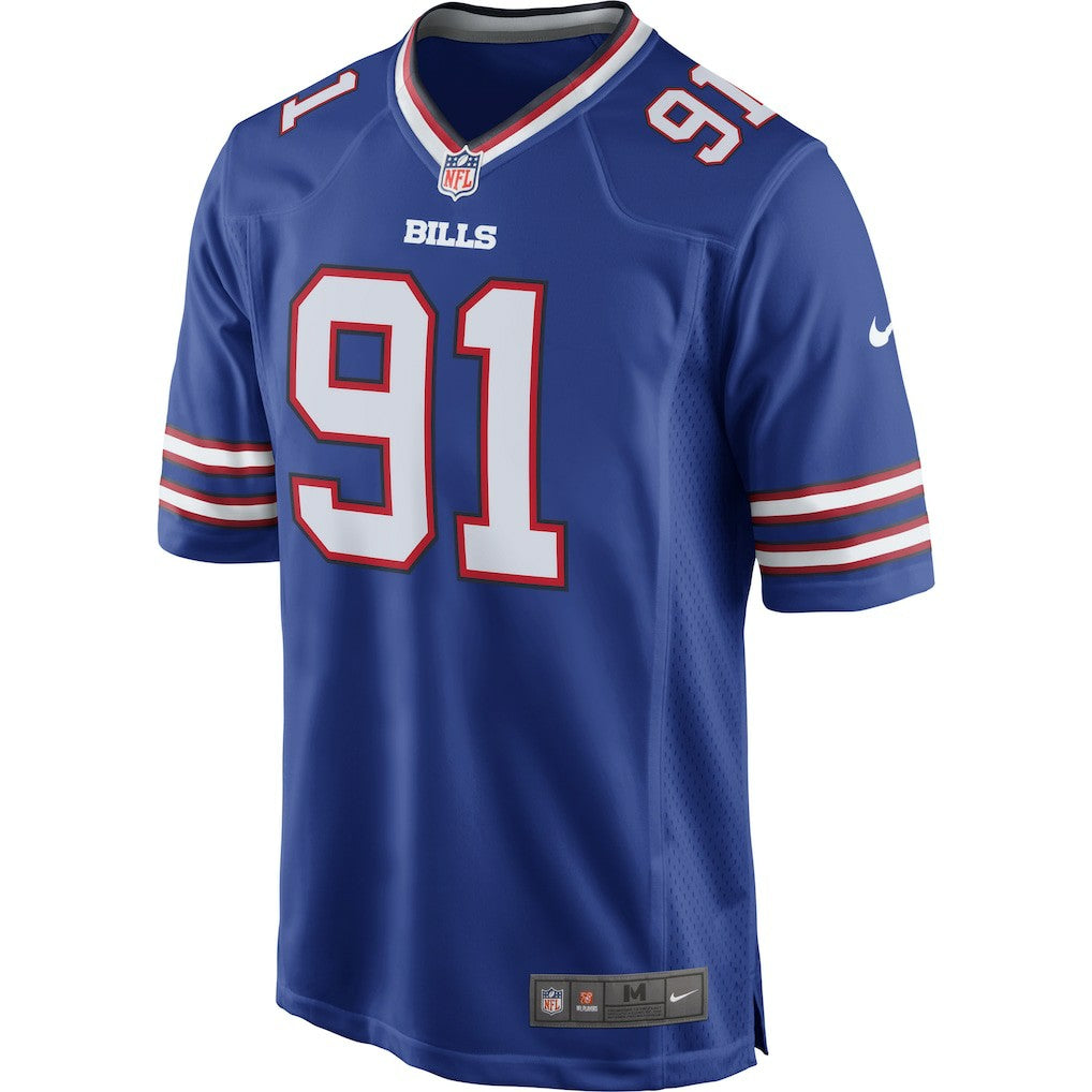 Ed Oliver Buffalo Bills Team Game Player Jersey Royal | Nike for Sale