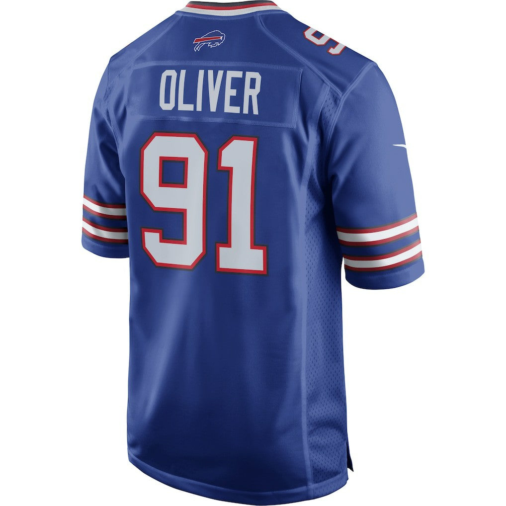 Ed Oliver Buffalo Bills Team Game Player Jersey Royal | Nike for Sale