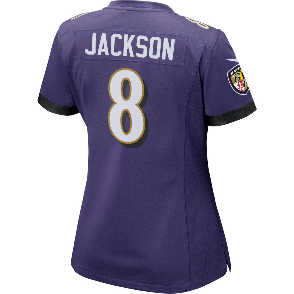 Lamar Jackson Baltimore Ravens Women's Game Jersey Purple | Nike for Sale