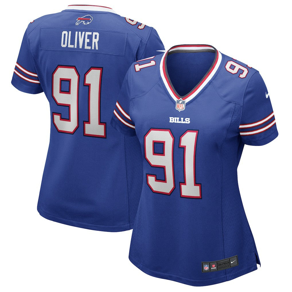 Ed Oliver Buffalo Bills Women's Game Jersey Royal | Nike for Sale