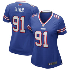 Ed Oliver Buffalo Bills Women's Game Jersey Royal | Nike for Sale