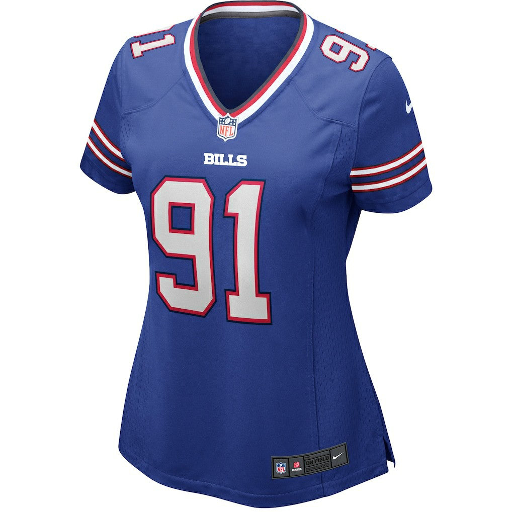 Ed Oliver Buffalo Bills Women's Game Jersey Royal | Nike for Sale
