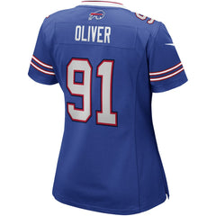 Ed Oliver Buffalo Bills Women's Game Jersey Royal | Nike for Sale