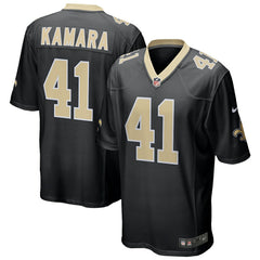 Alvin Kamara New Orleans Saints Game Jersey Black | Nike for Sale