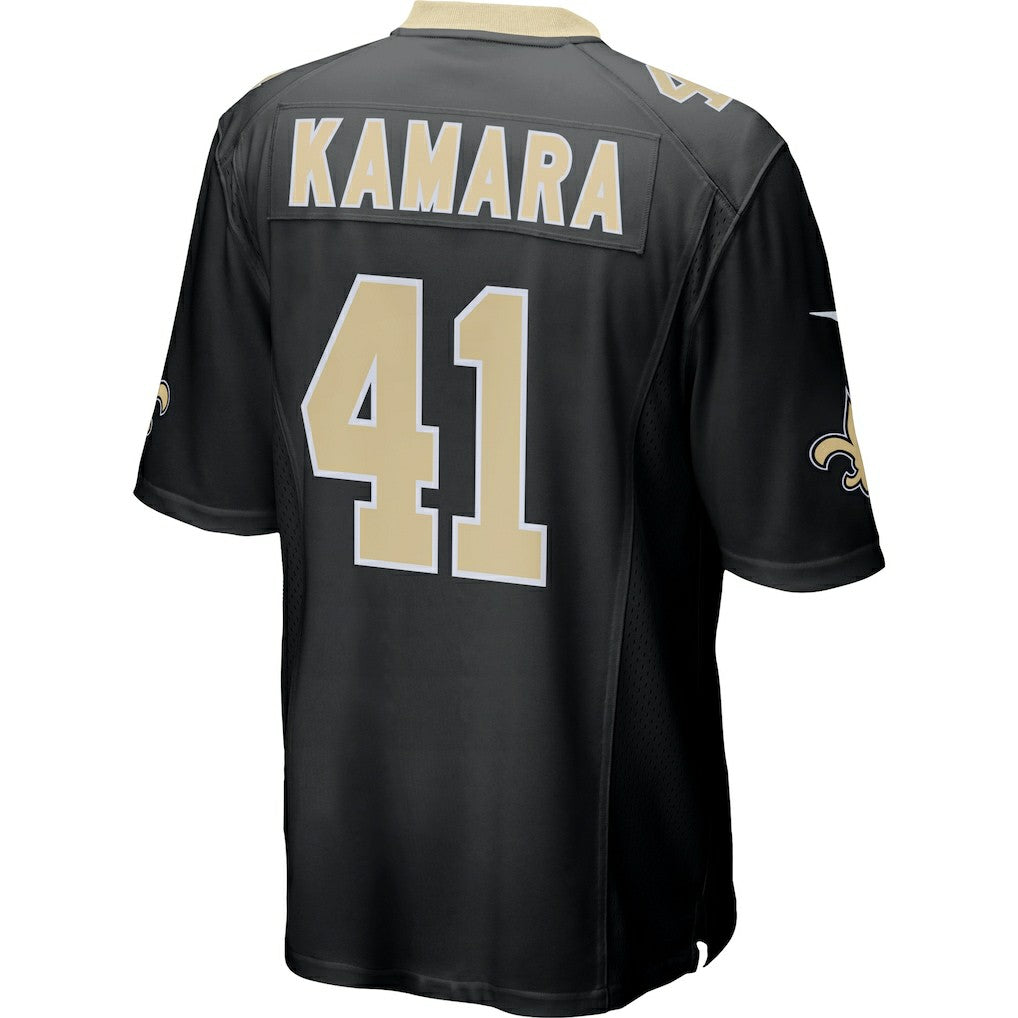 Alvin Kamara New Orleans Saints Game Jersey Black | Nike for Sale