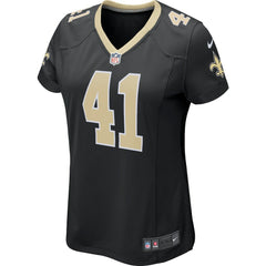 Alvin Kamara New Orleans Saints Women's Game Jersey Black | Nike for Sale