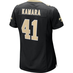 Alvin Kamara New Orleans Saints Women's Game Jersey Black | Nike for Sale