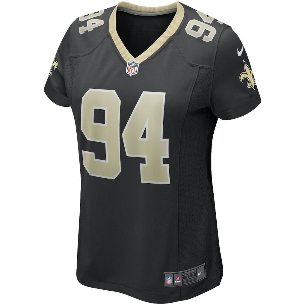 Cameron Jordan New Orleans Saints Women's Game Jersey Black | Nike for Sale