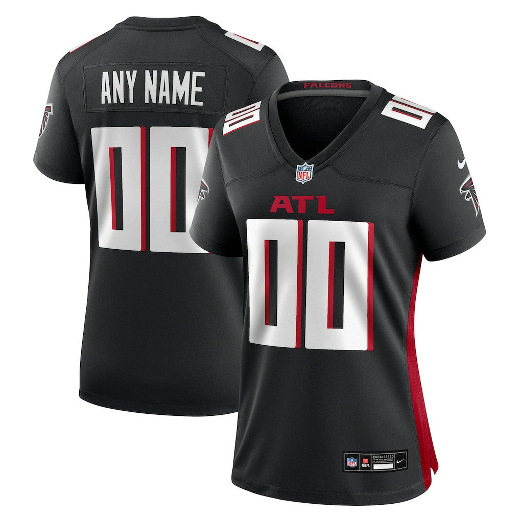 Atlanta Falcons Women's Custom Game Jersey Black | Nike for Sale