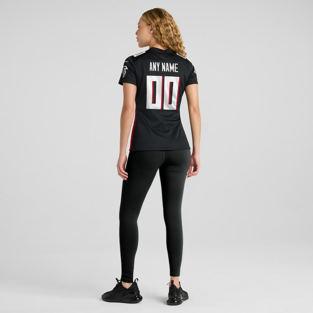 Atlanta Falcons Women's Custom Game Jersey Black | Nike for Sale