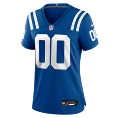 Indianapolis Colts Women's Custom Game Jersey Royal | Nike for Sale