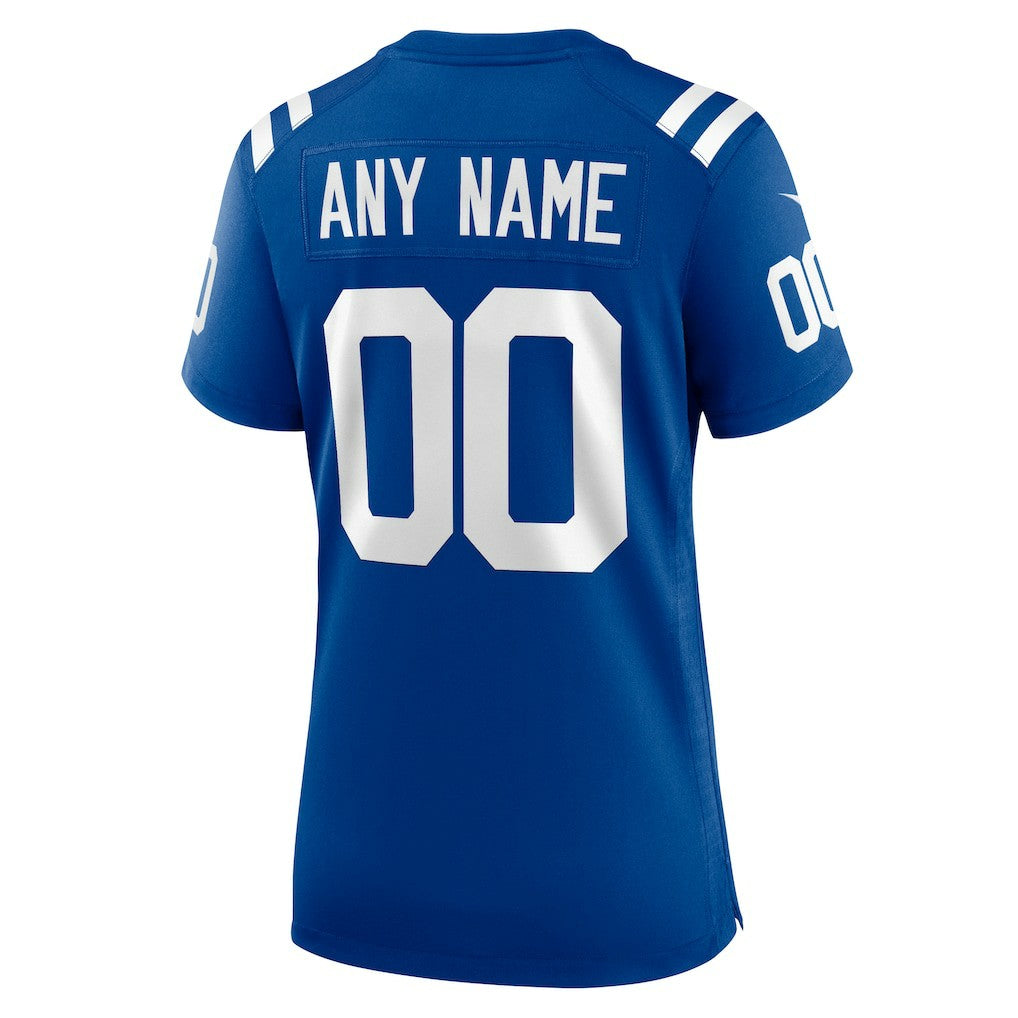 Indianapolis Colts Women's Custom Game Jersey Royal | Nike for Sale