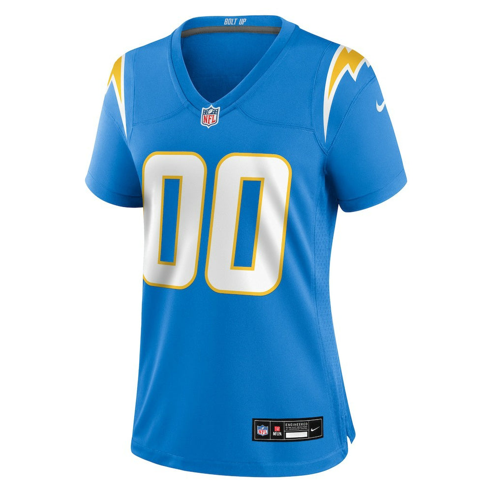 Los Angeles Chargers Women's Custom Game Jersey Powder Blue | Nike for Sale