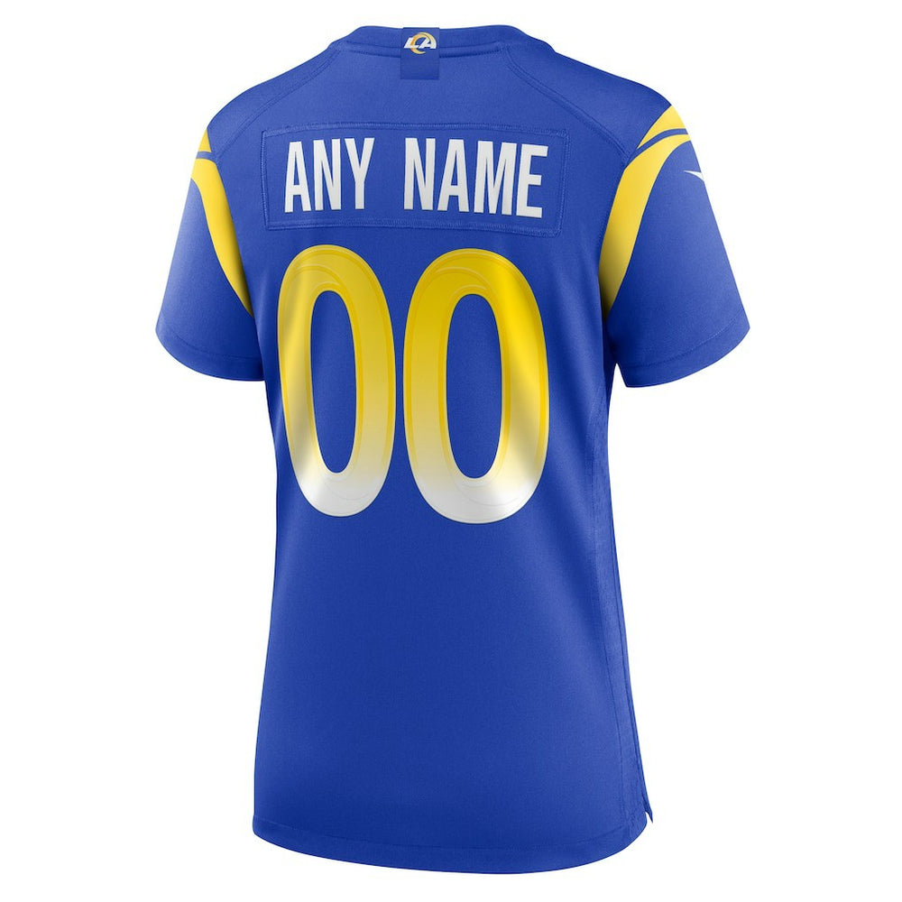 Los Angeles Rams Women's Custom Game Jersey Royal | Nike for Sale