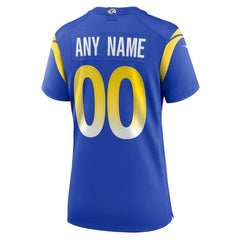 Los Angeles Rams Women's Custom Game Jersey Royal | Nike for Sale
