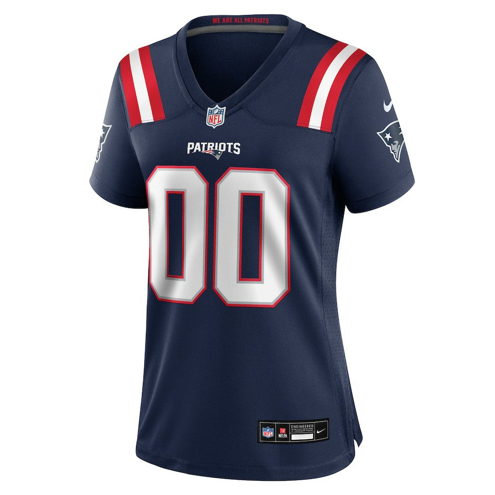 New England Patriots Women's Custom Game Jersey Navy | Nike for Sale