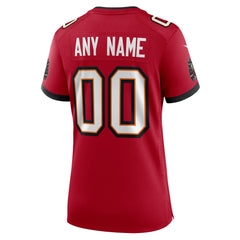 Tampa Bay Buccaneers Women's Custom Game Jersey Red | Nike for Sale
