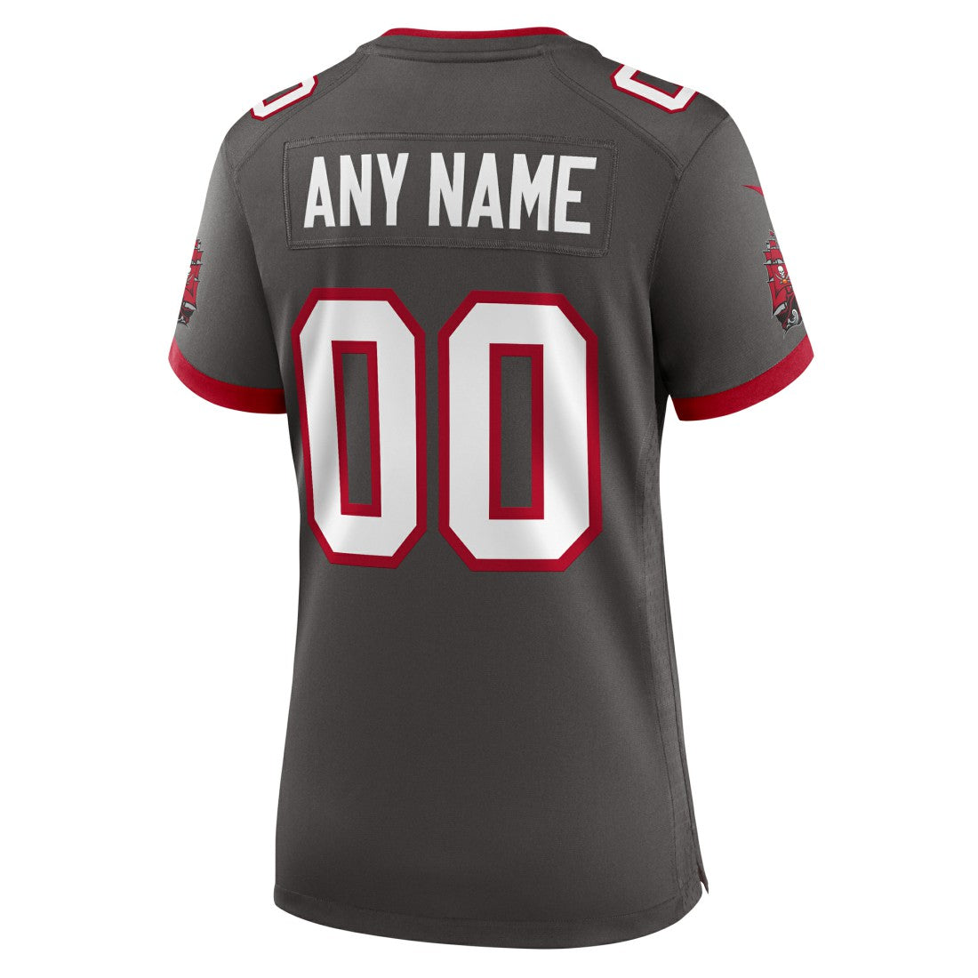 Tampa Bay Buccaneers Women's Alternate Custom Game Jersey Pewter | Nike for Sale