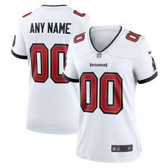 Tampa Bay Buccaneers Women's Custom Game Jersey White | Nike for Sale
