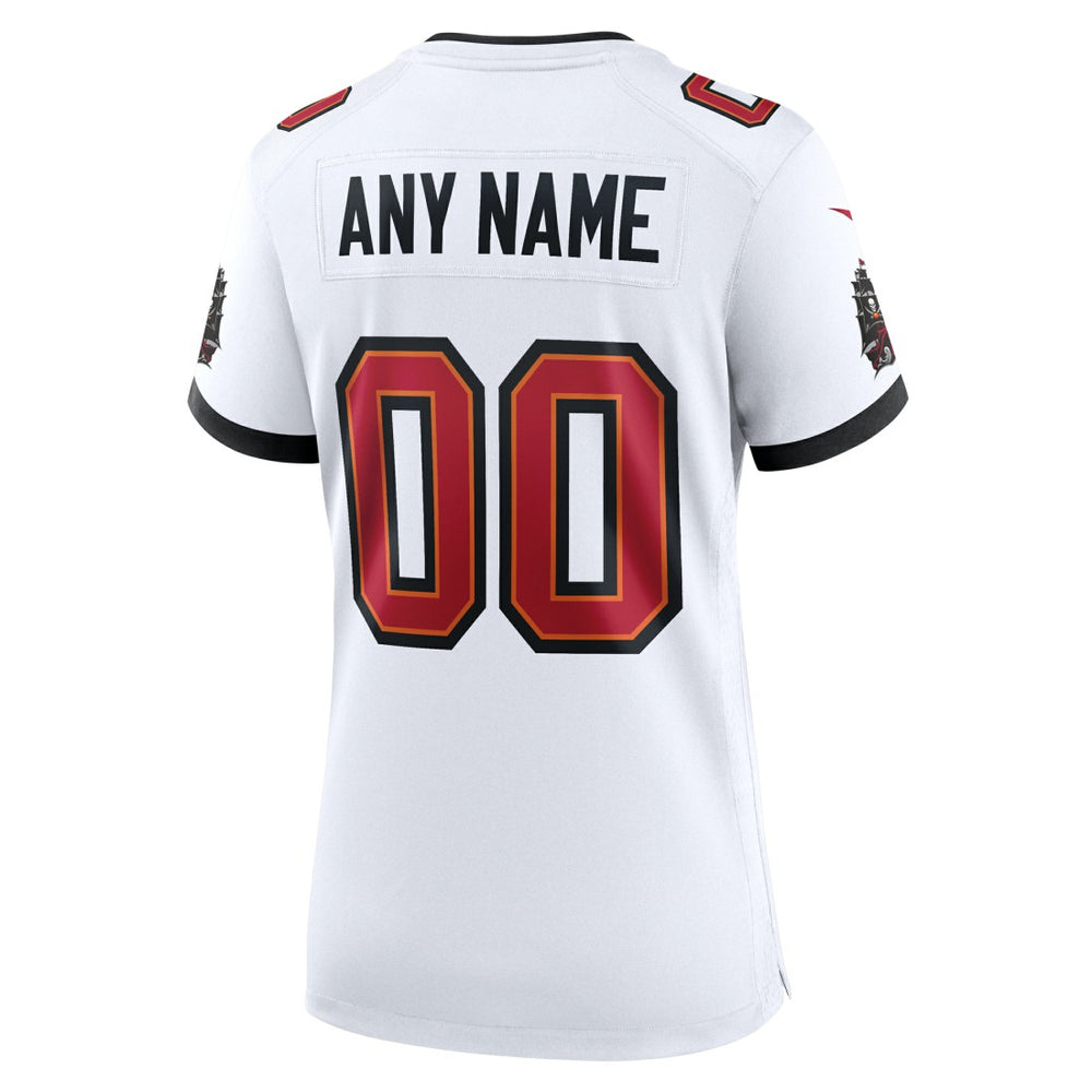 Tampa Bay Buccaneers Women's Custom Game Jersey White | Nike for Sale