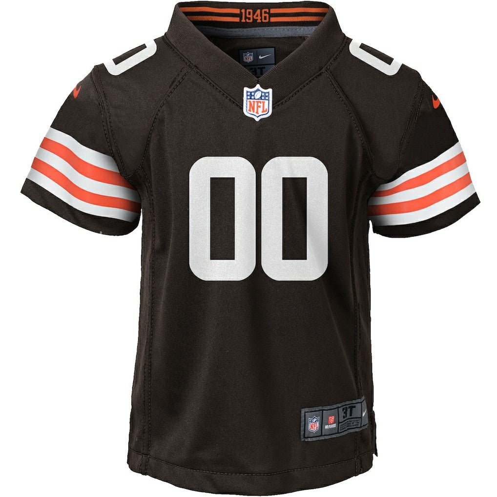 Cleveland Browns Youth Custom Game Jersey Brown | Nike for Sale
