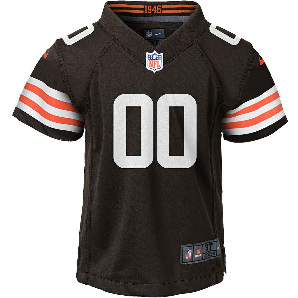 Cleveland Browns Youth Custom Game Jersey Brown | Nike for Sale