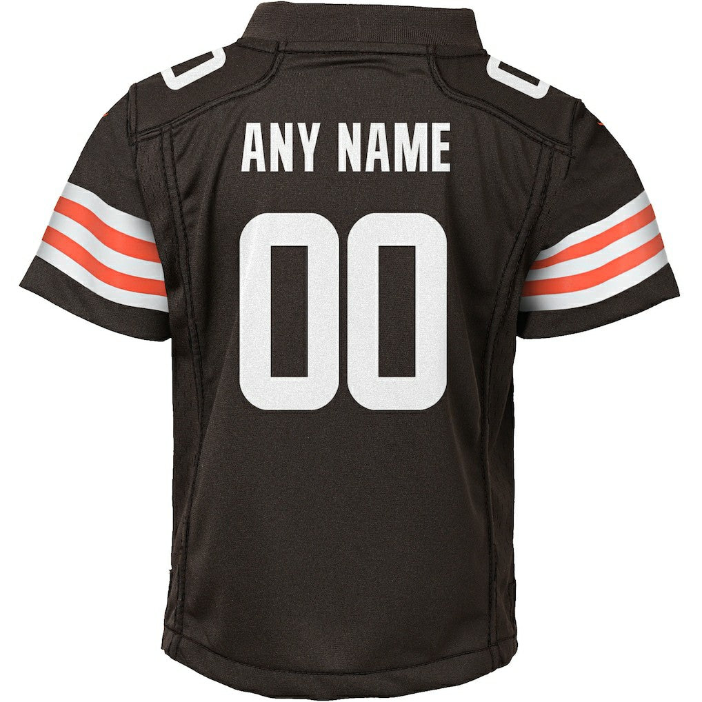 Cleveland Browns Youth Custom Game Jersey Brown | Nike for Sale