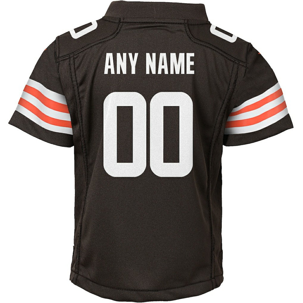 Cleveland Browns Youth Custom Game Jersey Brown | Nike for Sale