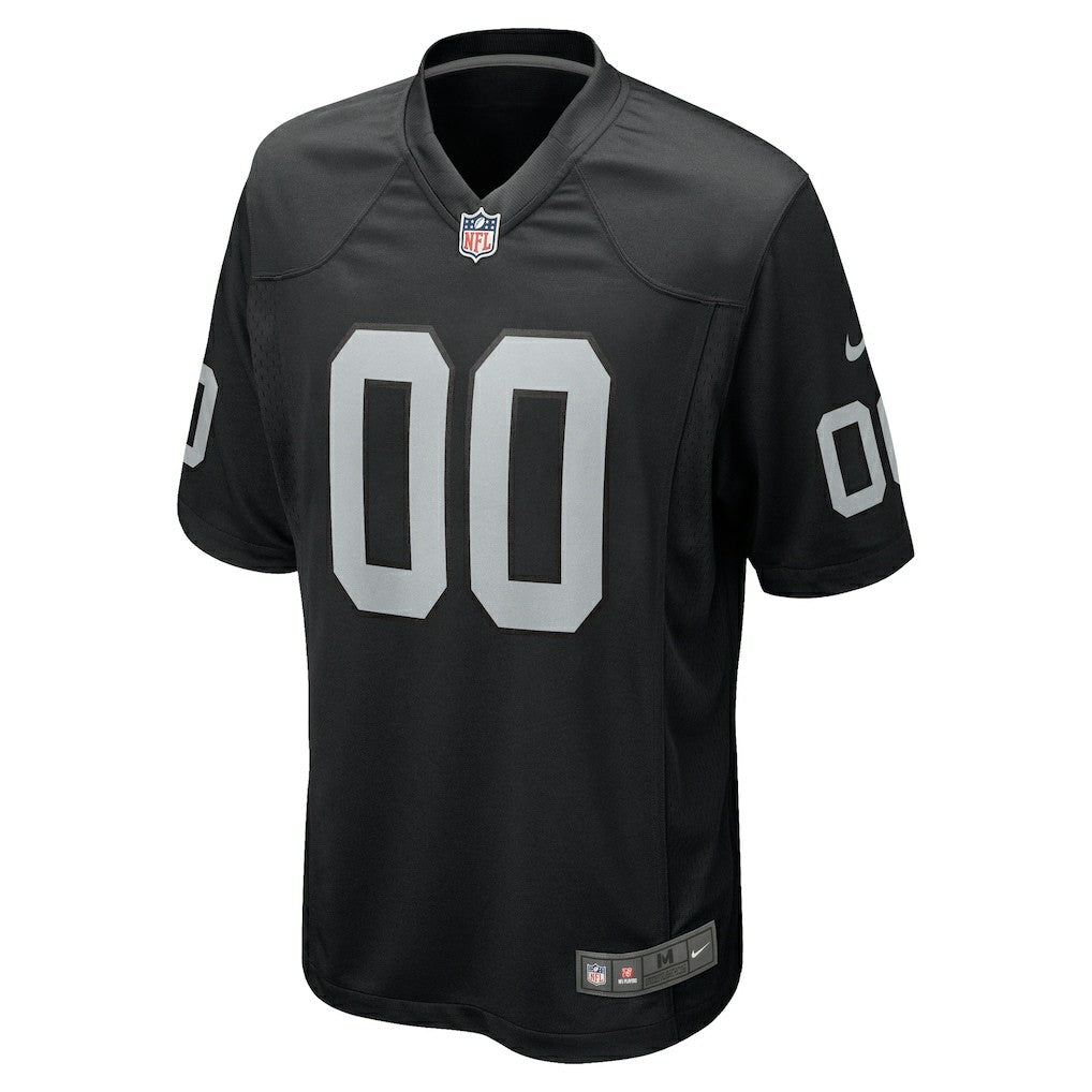 Las Vegas Raiders Youth Custom Game Jersey Black | Nike for Sale