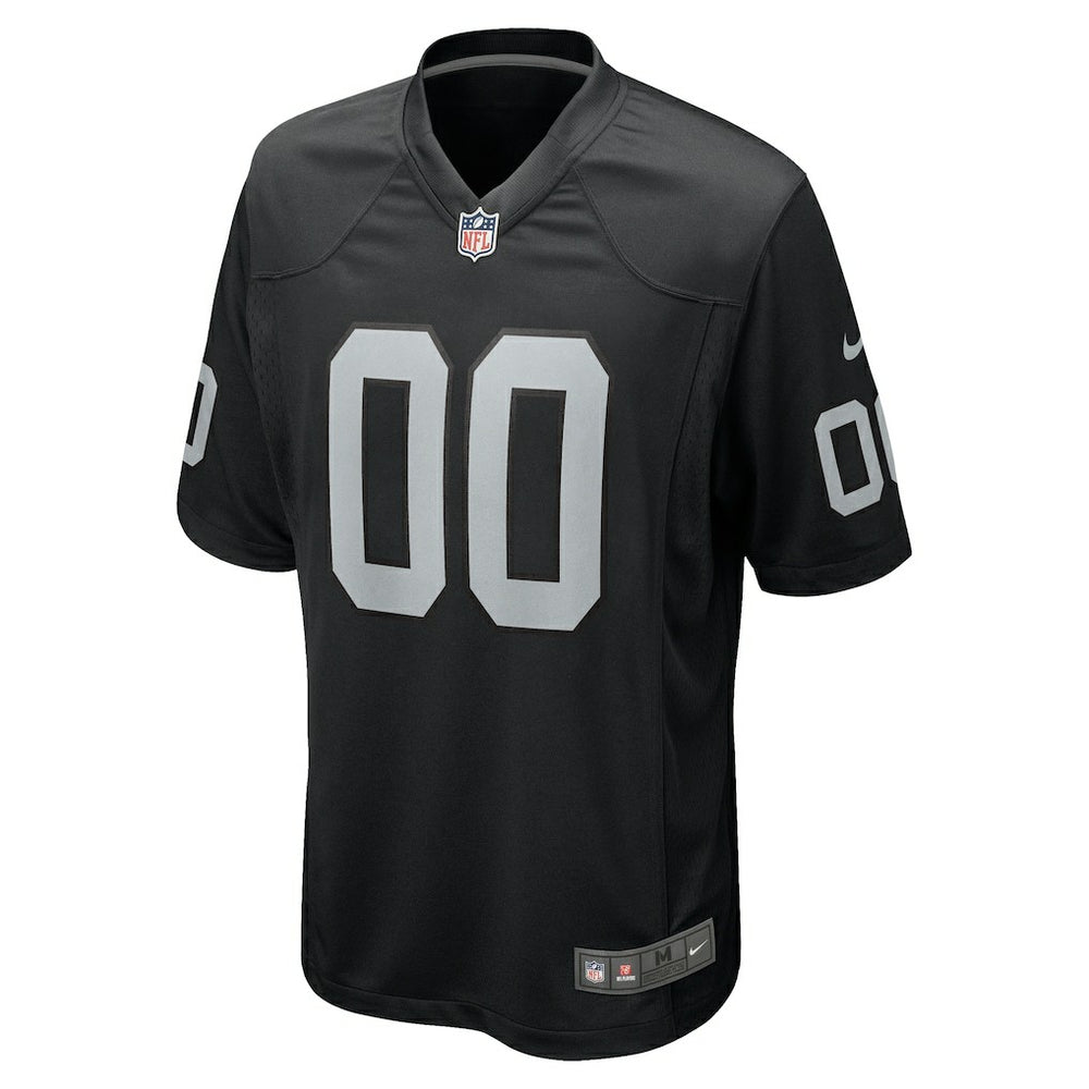 Las Vegas Raiders Youth Custom Game Jersey Black | Nike for Sale