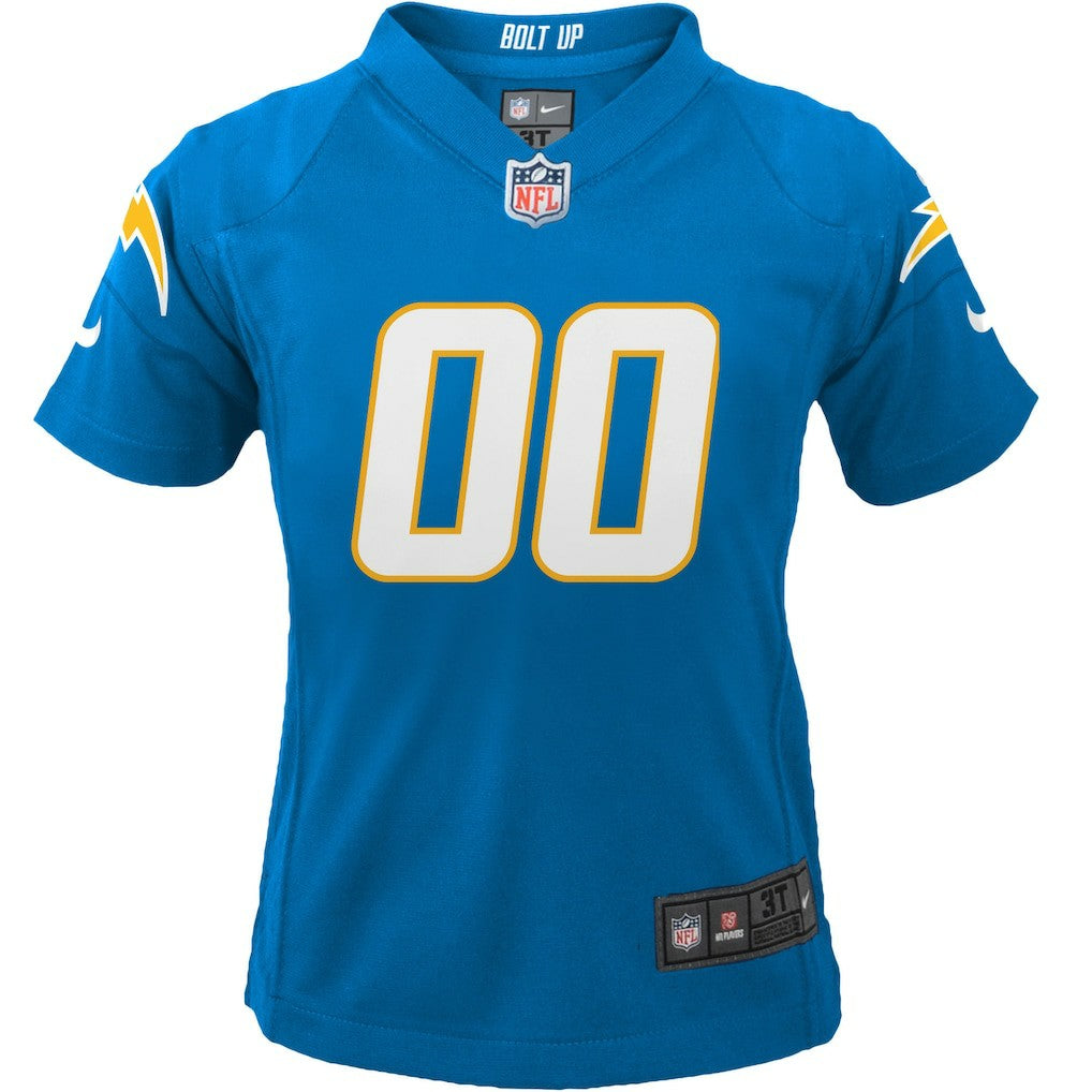 Los Angeles Chargers Youth Custom Game Jersey Powder Blue | Nike for Sale