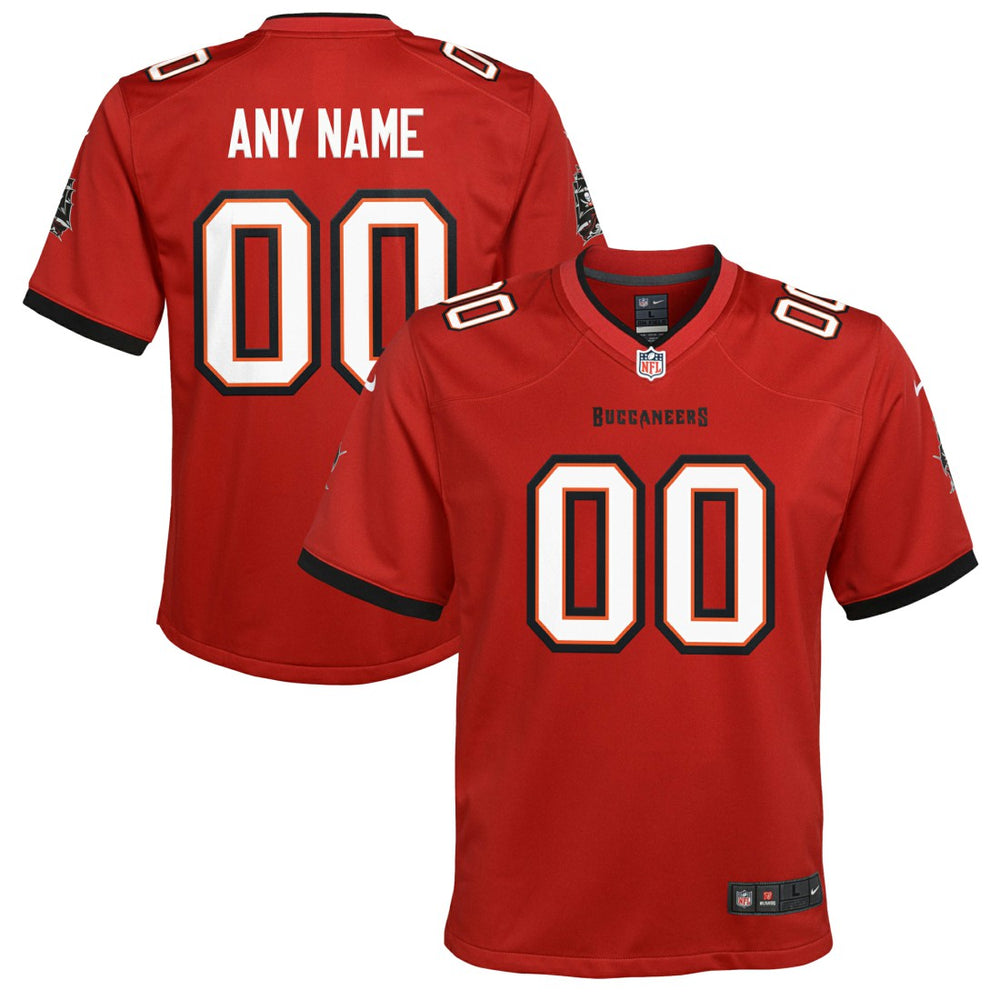 Tampa Bay Buccaneers Youth Custom Game Jersey Red | Nike for Sale