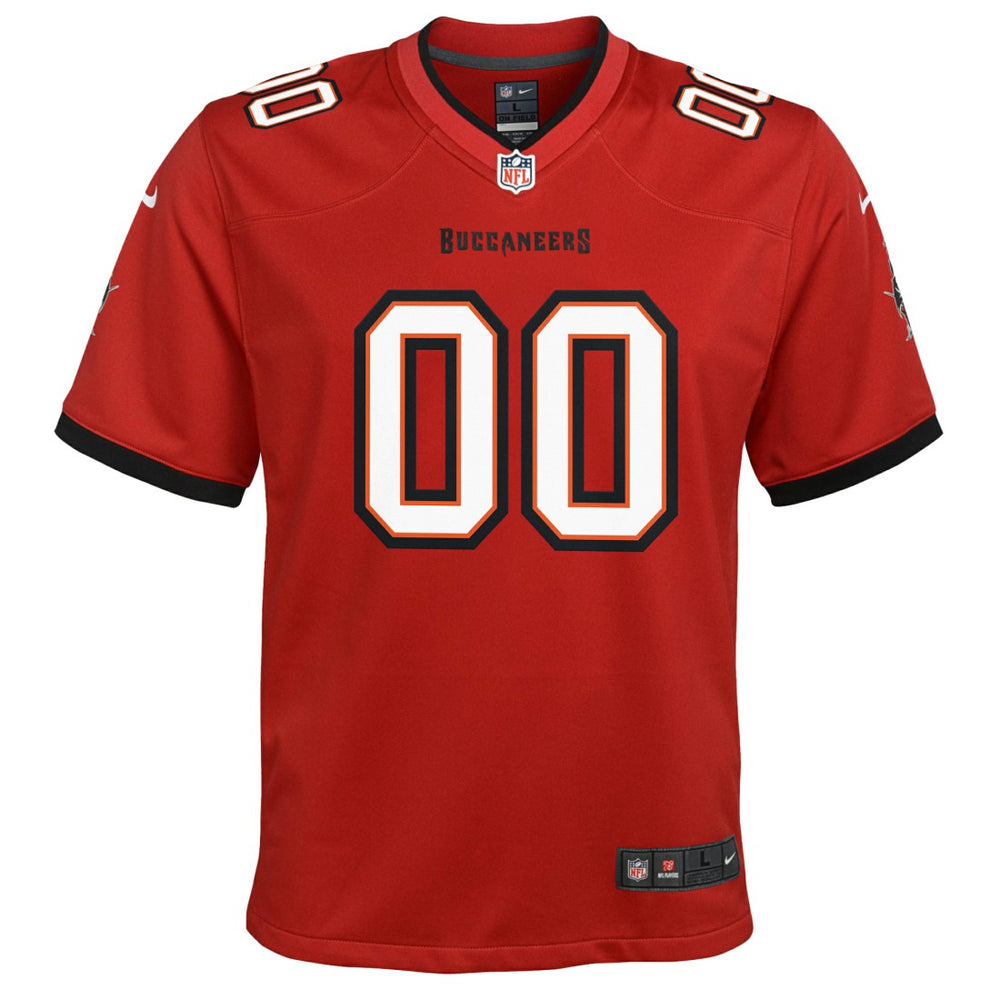 Tampa Bay Buccaneers Youth Custom Game Jersey Red | Nike for Sale