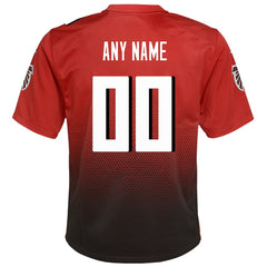 Atlanta Falcons Youth Alternate Custom Game Jersey Red | Nike for Sale