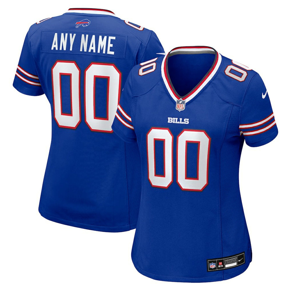 Buffalo Bills Women's Custom Game Jersey Royal | Nike for Sale
