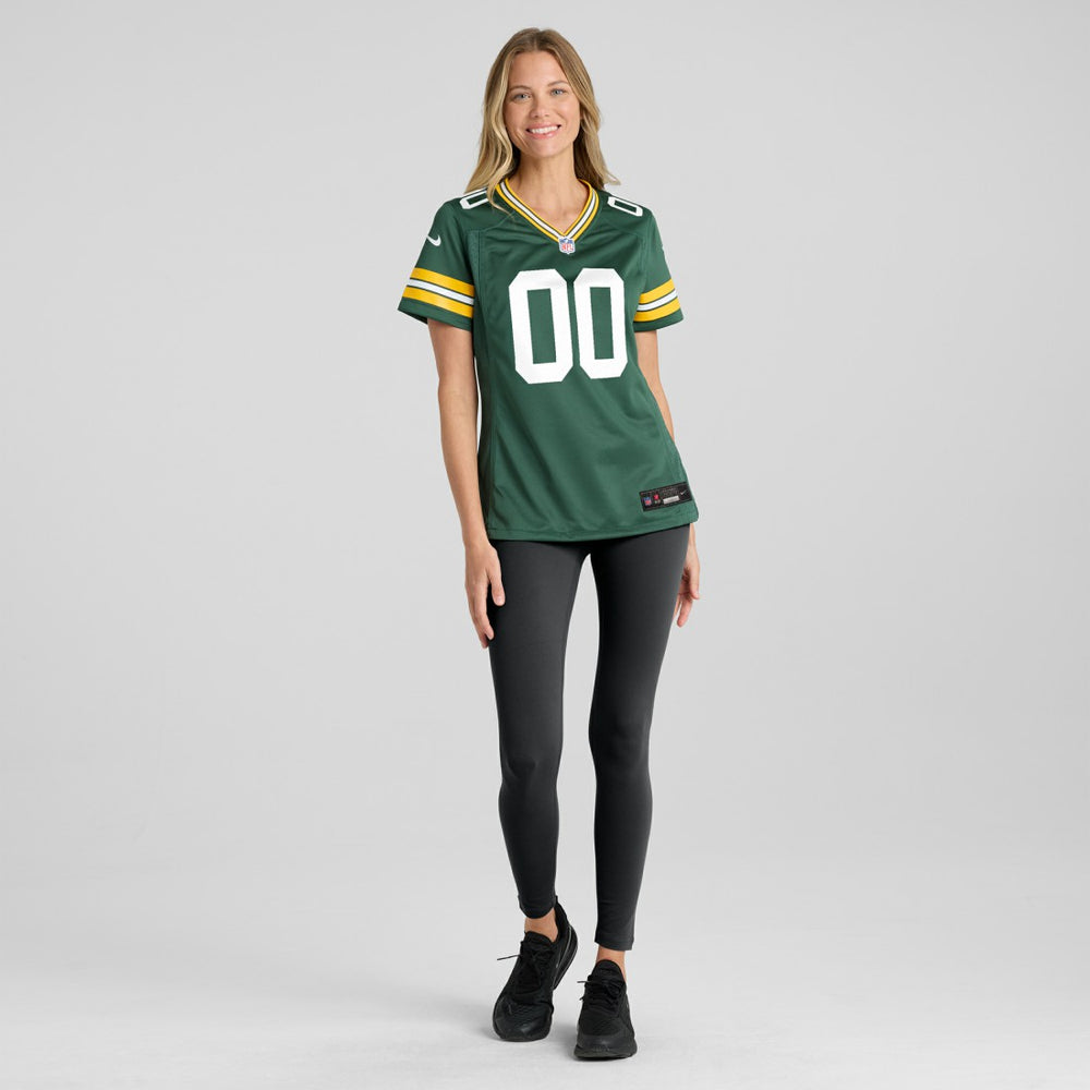 Green Bay Packers Women's Custom Game Jersey Green | Nike for Sale