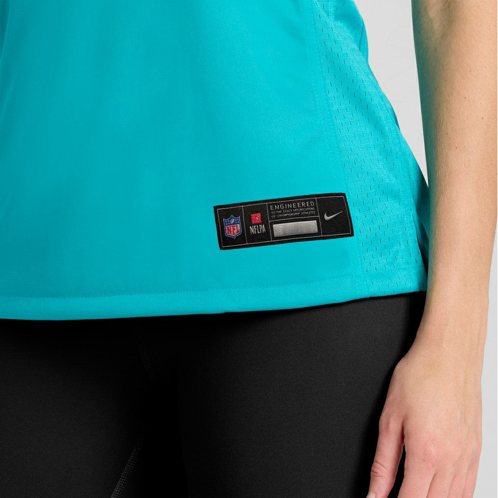 Miami Dolphins Women's Custom Game Jersey Aqua | Nike for Sale
