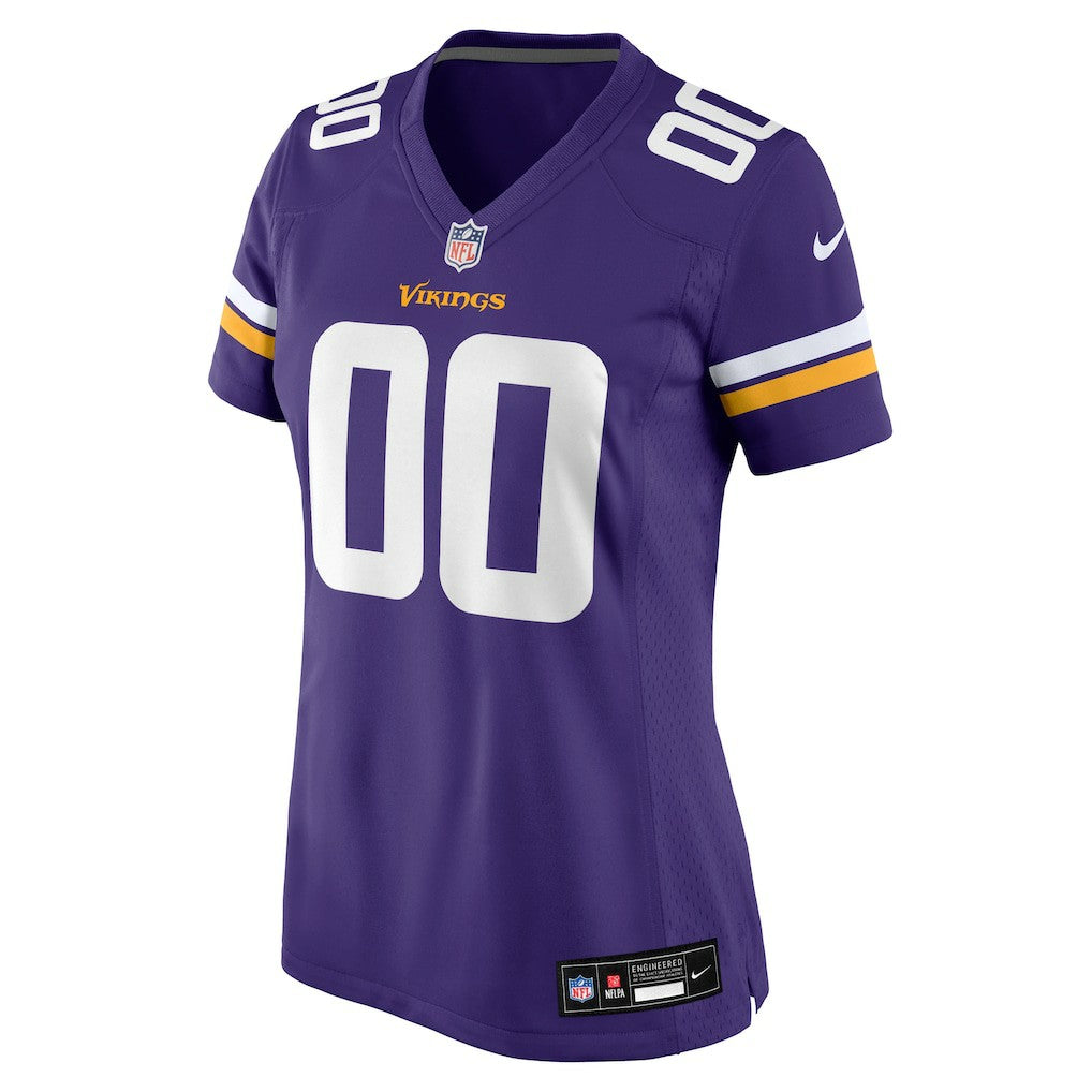 Minnesota Vikings Women's Custom Game Jersey Purple | Nike for Sale
