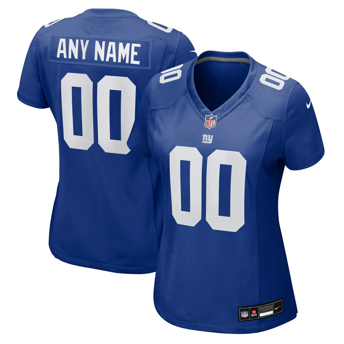 New York Giants Women's Custom Jersey Royal | Nike for Sale