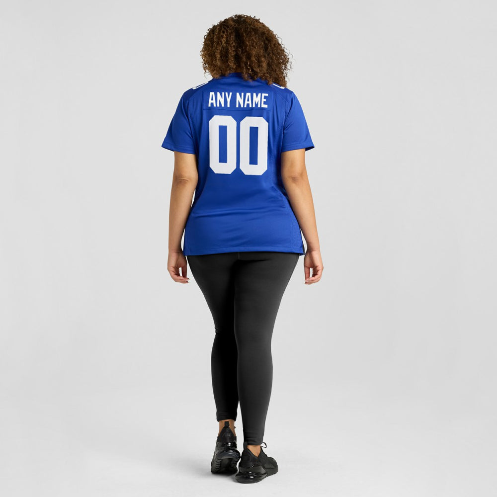 New York Giants Women's Custom Jersey Royal | Nike for Sale