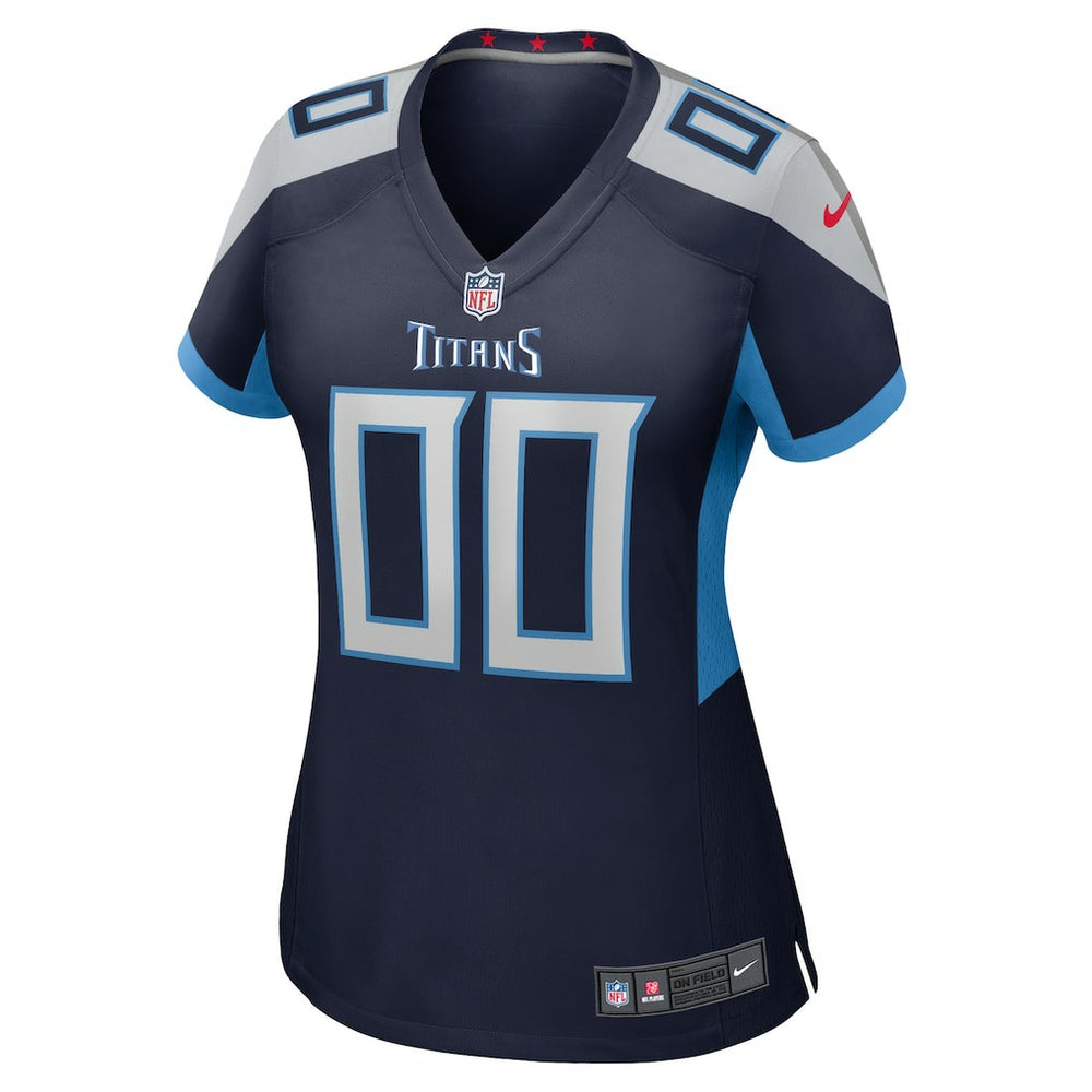 Tennessee Titans Women's Custom Game Jersey Navy | Nike for Sale