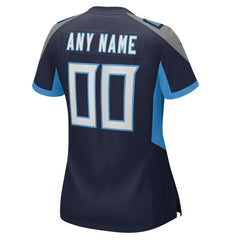 Tennessee Titans Women's Custom Game Jersey Navy | Nike for Sale