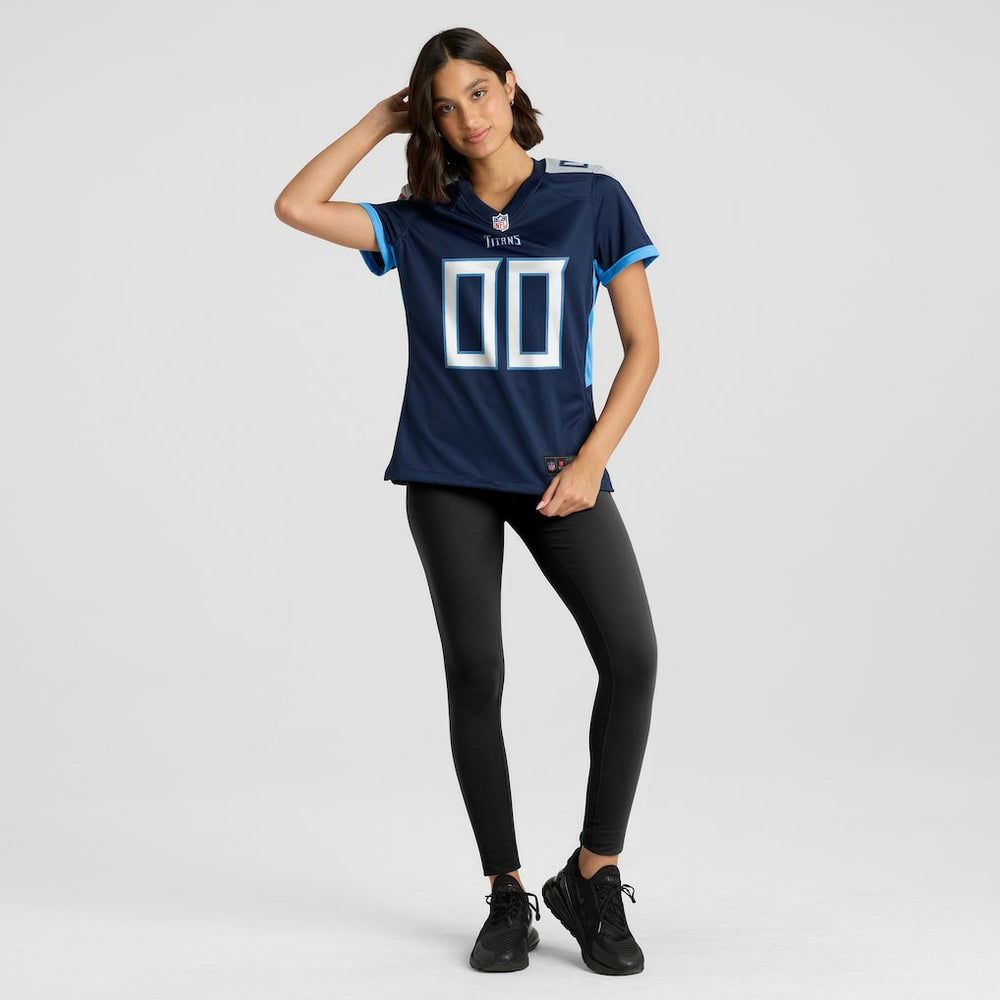 Tennessee Titans Women's Custom Game Jersey Navy | Nike for Sale