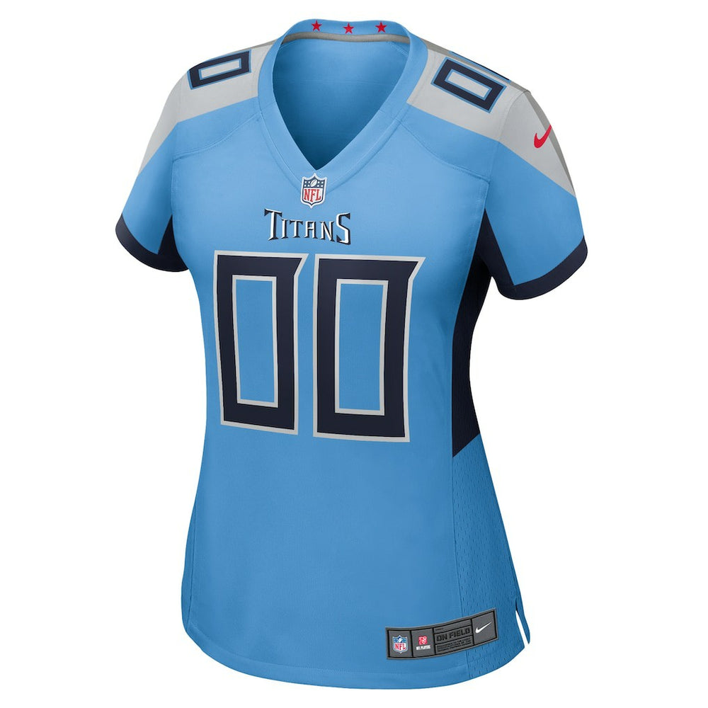 Tennessee Titans Women's Alternate Custom Game Jersey Light Blue | Nike for Sale
