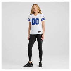 Dallas Cowboys Women's Custom Game Jersey White | Nike for Sale