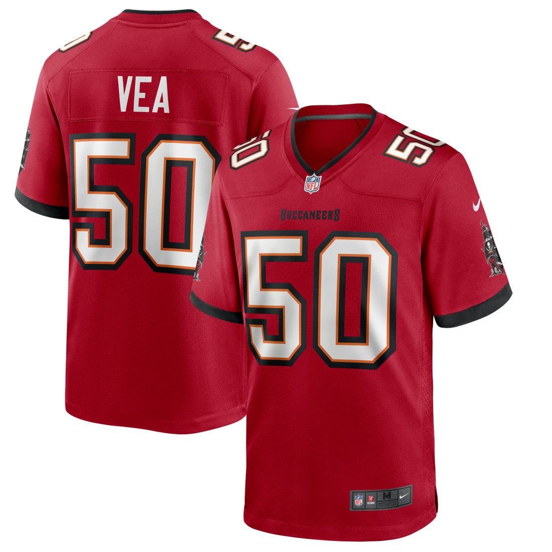 Vita Vea Tampa Bay Buccaneers Game Jersey Red | Nike for Sale