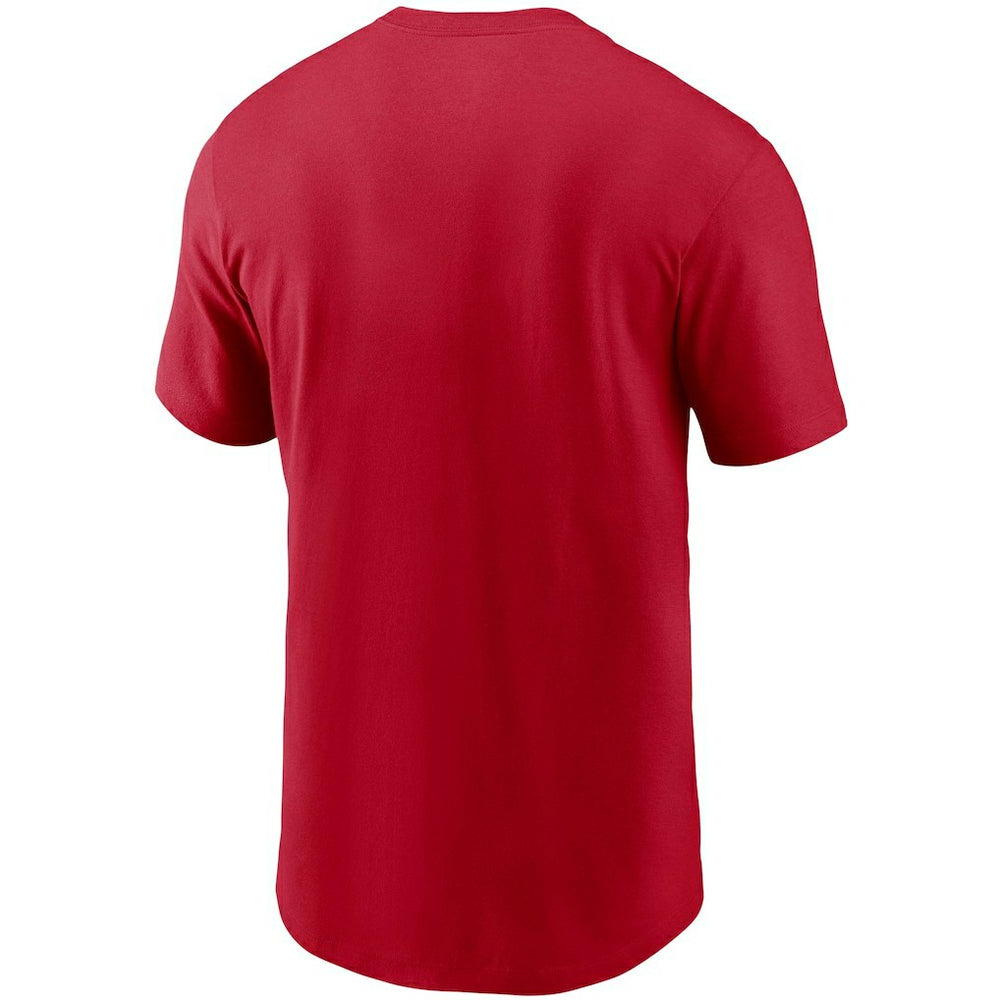 New England Patriots Team Wordmark T-Shirt Red | Nike for Sale
