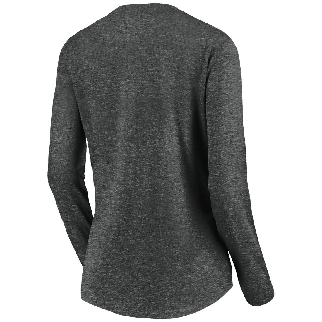 Tampa Bay Buccaneers Women's Victory Arch Long Sleeve V-Neck T-Shirt Heather Gray | NFL